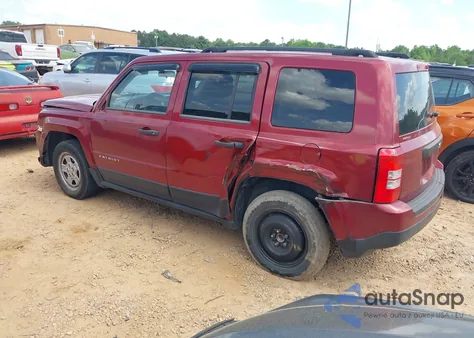 2014 Jeep Patriot Sport z USA, uszkodzony, nr VIN 1C4NJPBA0ED512696